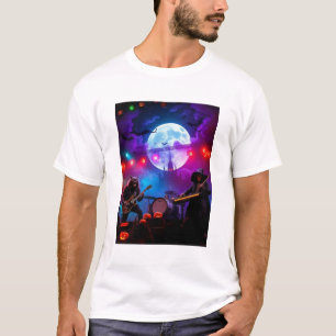 **Halloween Monster Band** T-Shirt