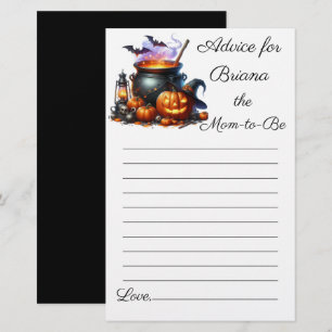 Halloween Monster Boy Baby Shower Advice for Mum