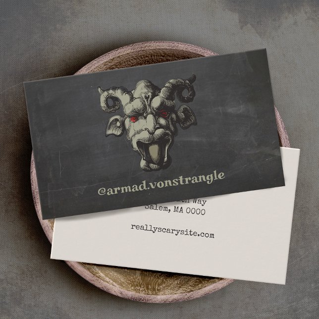 Halloween Monster Business Card (Creator Uploaded)
