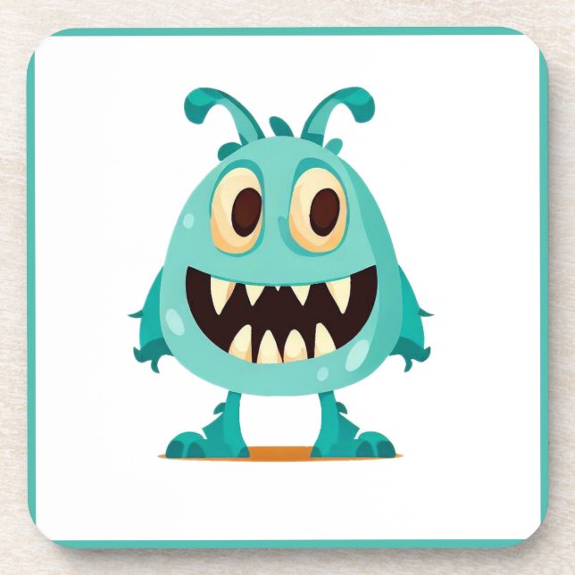 Halloween/Monster/cartoon  Coaster (Front)