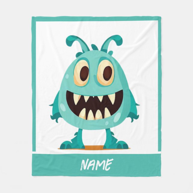 Halloween/Monster/cartoon  Fleece Blanket (Front)