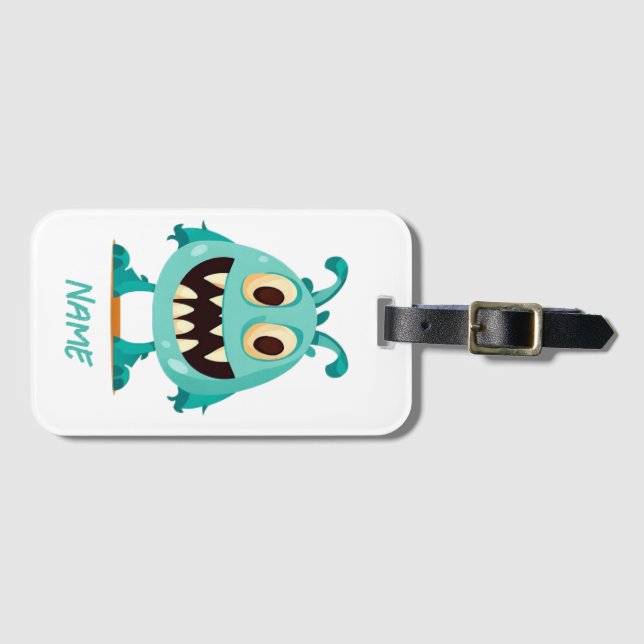 Halloween/Monster/cartoon  Luggage Tag (Front Horizontal)
