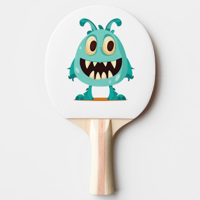 Halloween/Monster/cartoon  Ping Pong Paddle (Front)