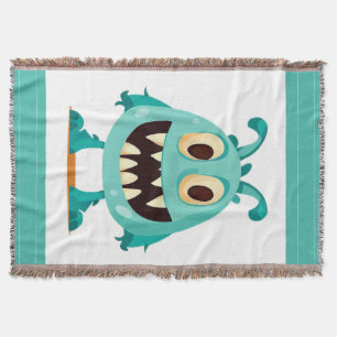 Halloween/Monster/cartoon  Throw Blanket