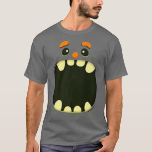 Halloween Monster Face Costume Tee 159