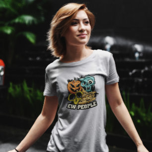 Halloween Monster Faces  T-Shirt