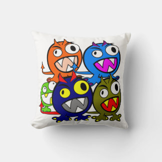 Halloween Monster Friends Cushion