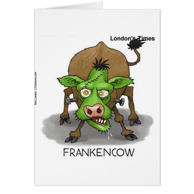 Halloween Monster Funny Cow Gifts (Front)