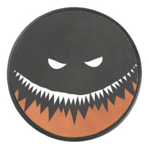 Halloween Monster Hockey Puck