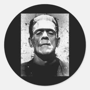 Halloween Monster Horror Movie Monster 1 Classic Round Sticker