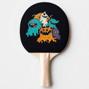 Halloween/Monster/October/Fall Ping Pong Paddle