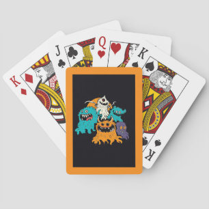 Halloween/Monster/October/Fall  Playing Cards