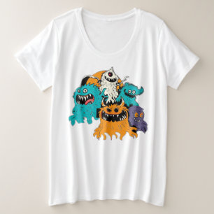 Halloween/Monster/October/Fall  Plus Size T-Shirt