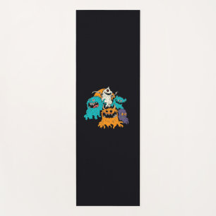 Halloween/Monster/October/Fall Yoga Mat
