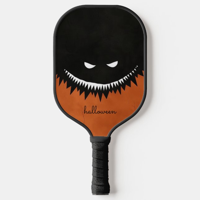 Halloween Monster Pickleball Paddle (Front)