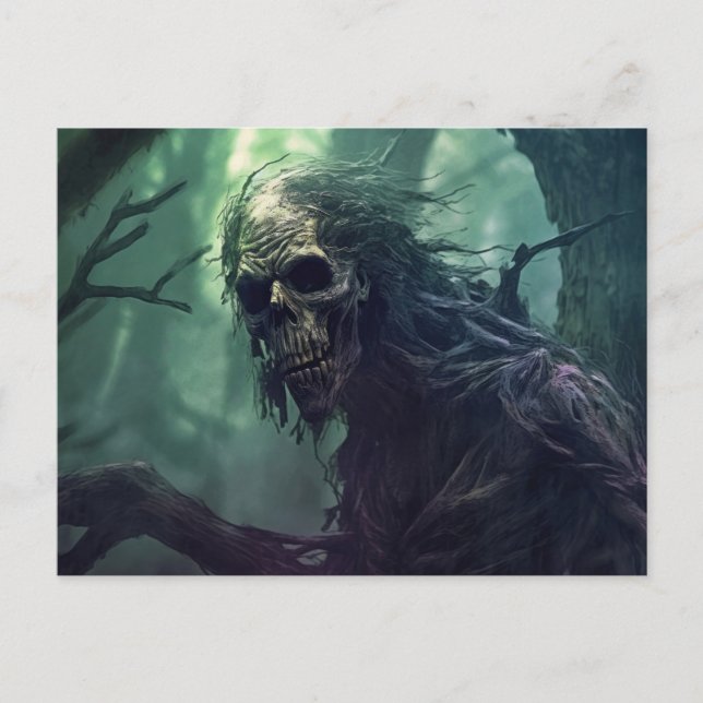 Halloween Monster Postcard (Front)