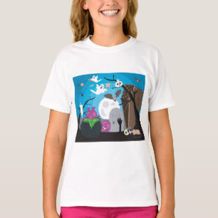 Halloween Monster Scene T-Shirt
