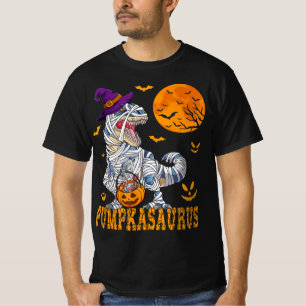 Halloween Monster Truck Mummy Dinosaur Pumpkin Tod T-Shirt