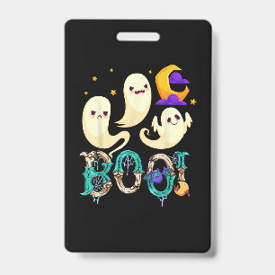 Halloween Monsters Horror November 36 ID Badge