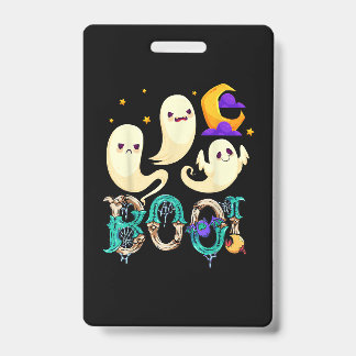 Halloween Monsters Horror November 36 ID Badge