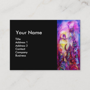 HALLOWEEN MONSTERS / ORK WAR Fantasy Business Card