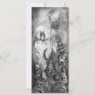 HALLOWEEN MONSTERS / ORK WAR Fantasy Card