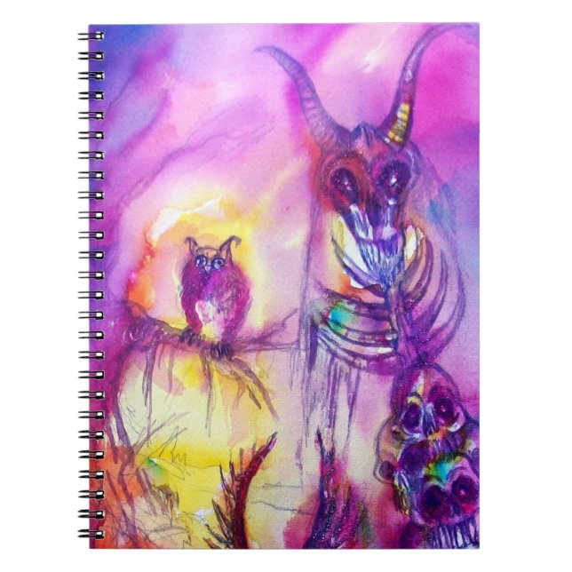 HALLOWEEN MONSTERS / ORK WAR Fantasy Notebook (Front)