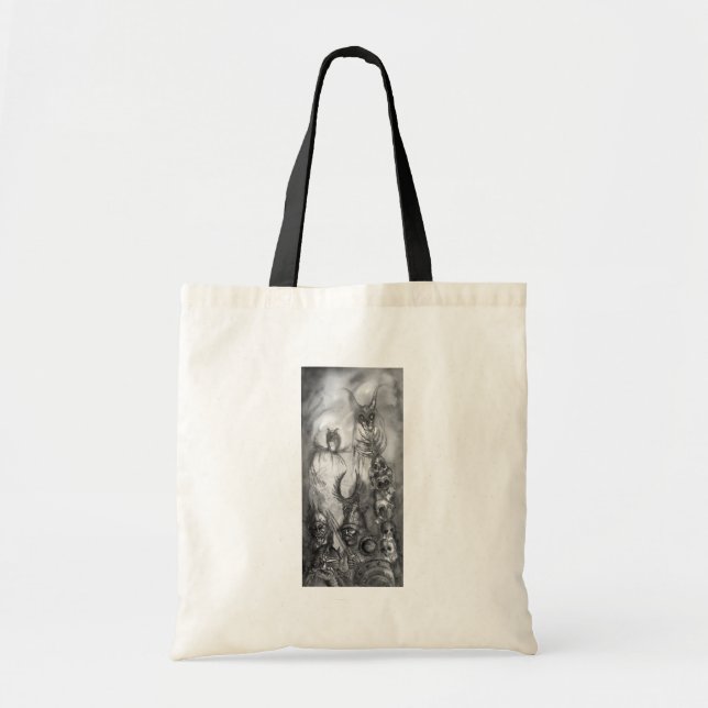 HALLOWEEN MONSTERS / ORK WAR Fantasy Tote Bag (Front)