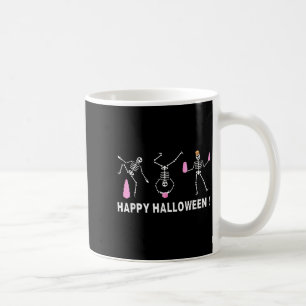 Halloween Montessori Teacher Skeleton Dancing Educ Coffee Mug