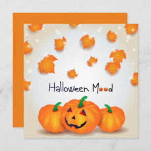 Halloween Mood Holiday Card