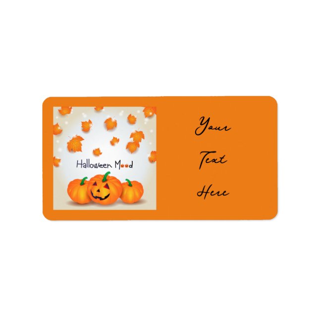 Halloween Mood Label (Front)