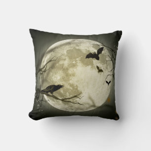 Halloween Moon Cushion