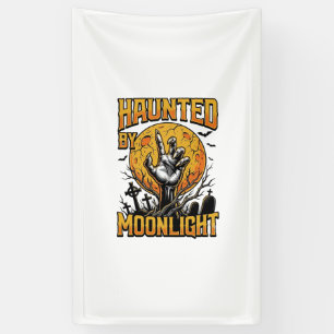 Halloween Moon Graveyard Vintage Engraving Shirt_1 Banner