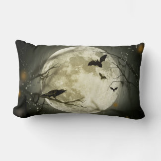 Halloween Moon Lumbar Cushion