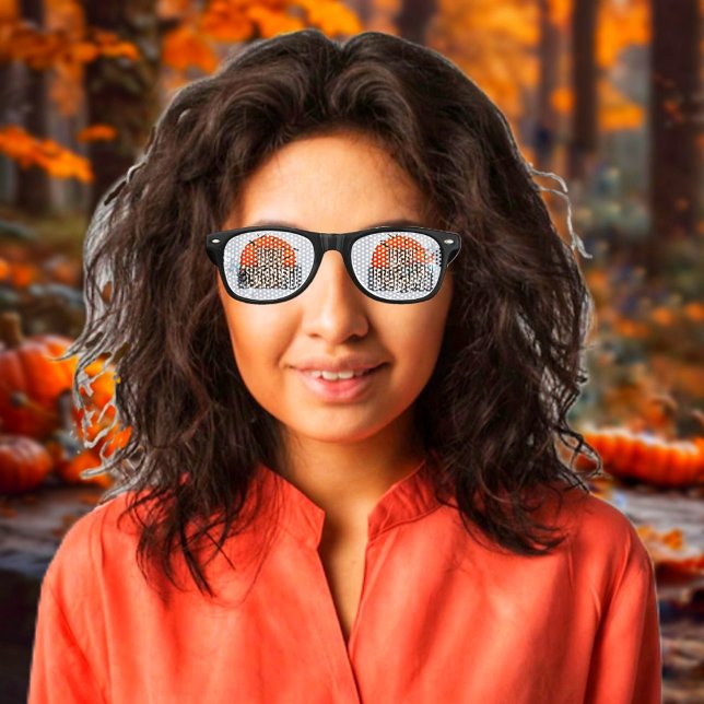 Halloween Moon-PG Retro Sunglasses (Wear your Hallowwen Moon-PG Sunglasses, thru sunny October days!)