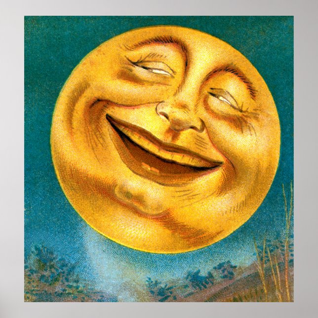 Halloween Moon Poster (Front)