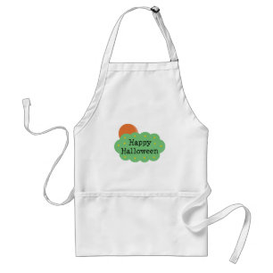 Halloween Moon Standard Apron