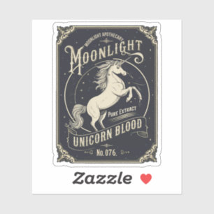 Halloween Moonlight Unicorn Blood Magic Potion