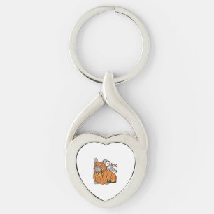 Halloween mops key ring
