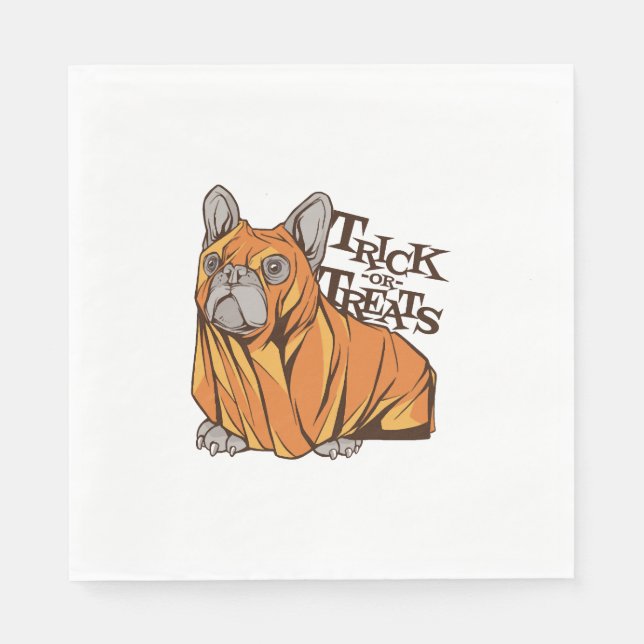Halloween mops napkin (Front)