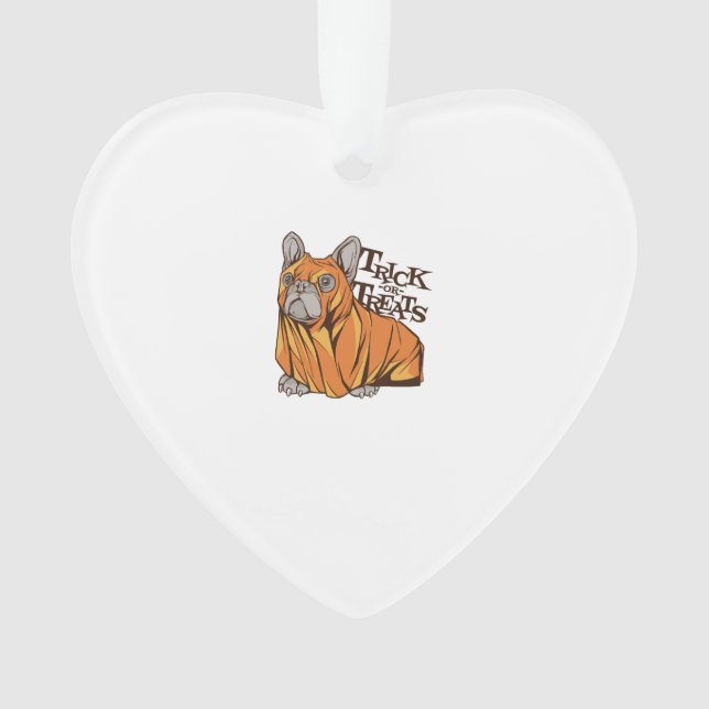 Halloween mops ornament (Front)