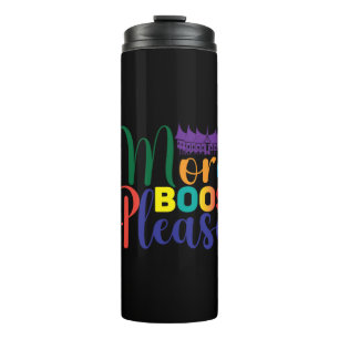 Halloween More Boos Please Birthday Thermal Tumbler