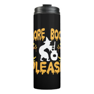 Halloween More Boos Please Birthday Thermal Tumbler