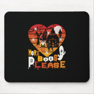 Halloween More Boos Please Mouse Pad