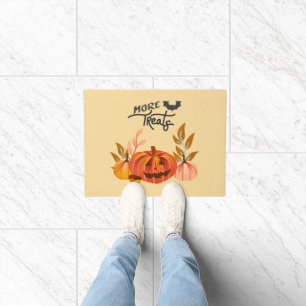 Halloween • MORE TREATS Neutral Fußmatte Doormat