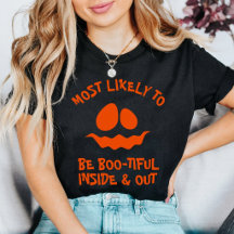 Halloween Most Likely To be boo-tiful Custom