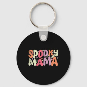 Halloween Mother Family Matching Spooky Mama Hallo Key Ring
