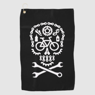 Halloween mountain bike MTB cycling bicycle sugar Golf Towel