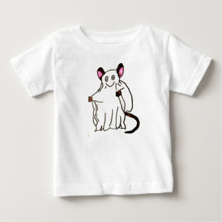 HALLOWEEN MOUSE GHOST infant tee