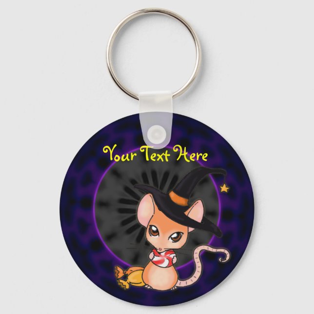 Halloween Mouse Keychain (Front)